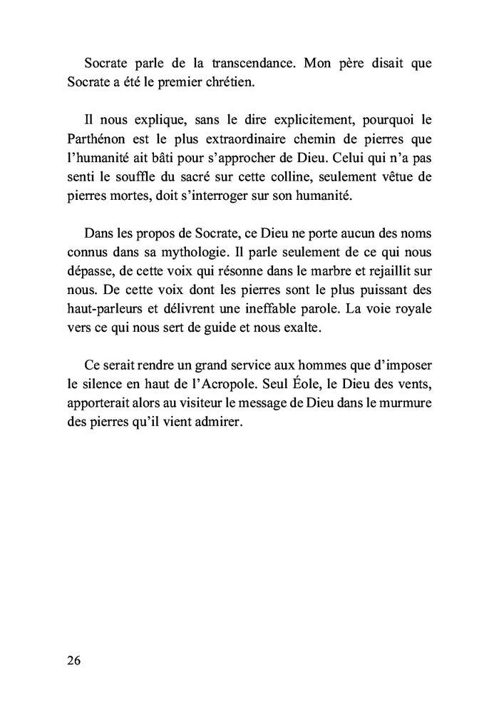 La prière des pierres