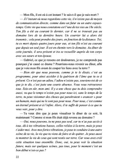 En une seule pensée