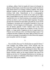 L'oeil du Sphinx