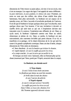 la terre de dieu c'est le bonheur