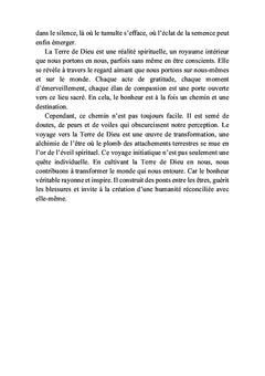 la terre de dieu c'est le bonheur