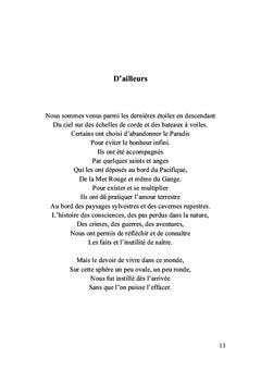 Pour caresser le temps