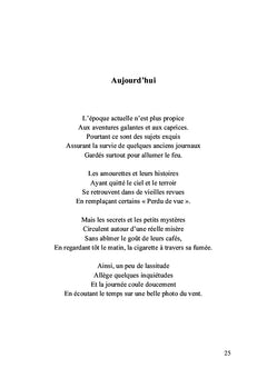 Pour caresser le temps