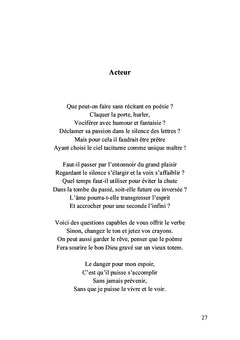 Pour caresser le temps