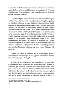 La souffrance