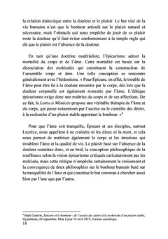 La souffrance