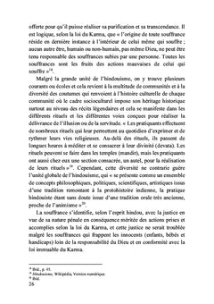 La souffrance