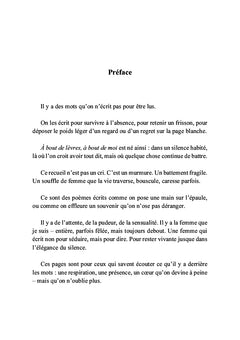 À bout de lèvres, à bout de moi