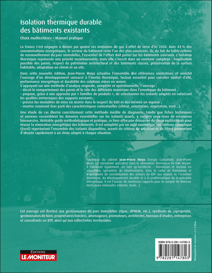 Isolation thermique durable des bâtiments existants