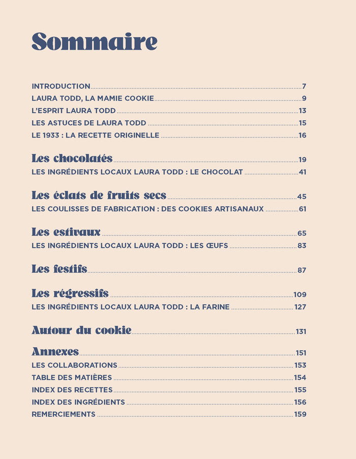 Les fabuleux cookies de Laura Todd