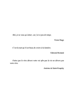 Amour, espoir, révolte