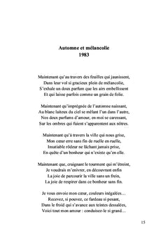 Amour, espoir, révolte