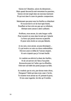 Amour, espoir, révolte