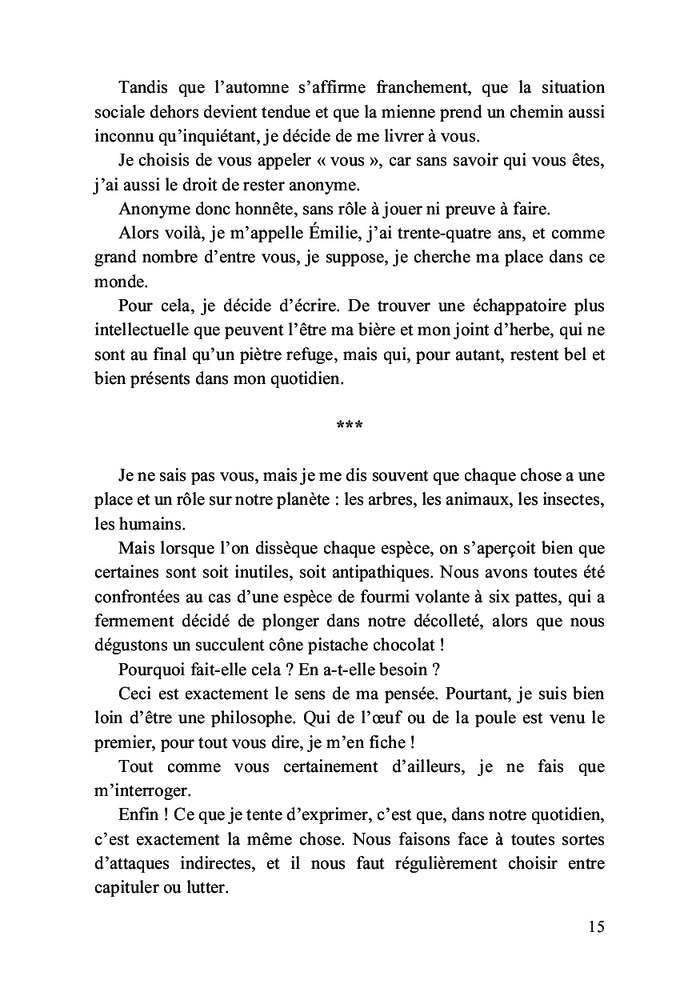 Chroniques d'une pétasse accomplie