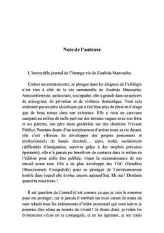 Le journal de Zoubida Manouche