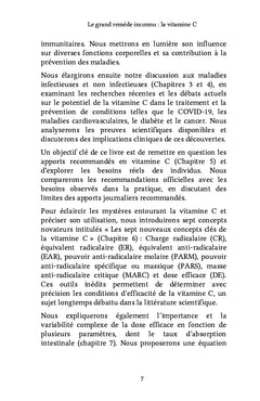 Le grand remède inconnu : la vitamine C