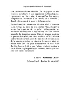 Le grand remède inconnu : la vitamine C