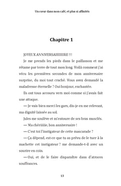Un coeur dans mon café, et plus si affinités