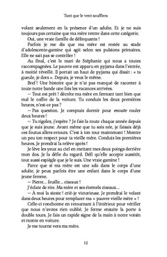 Tant que le vent soufflera