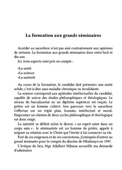 Partage d'une vie d'homme et de prêtre