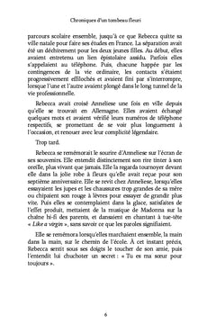 Chroniques d'un tombeau fleuri
