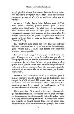 Chroniques d'un tombeau fleuri