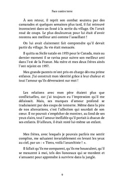 Face contre terre