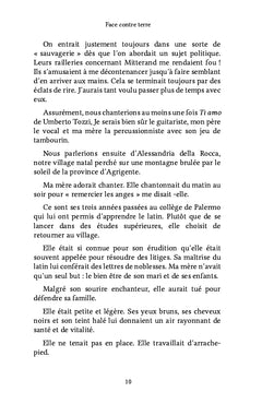 Face contre terre