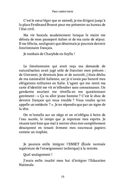 Face contre terre