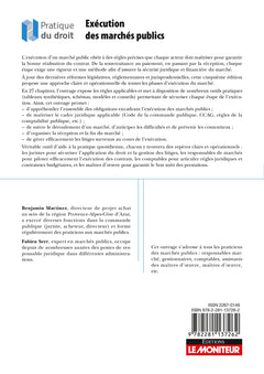 Exécution des marchés publics