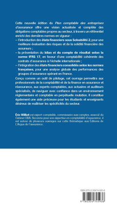 Plan comptable des entreprises d'assurance commenté