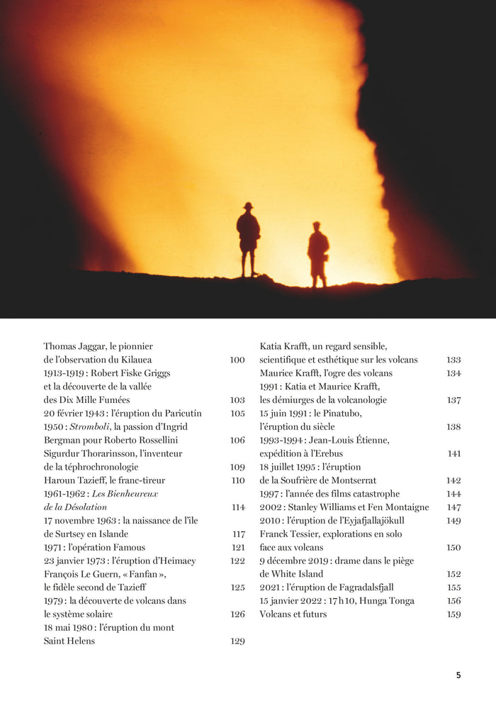 Une histoire de l'exploration des volcans