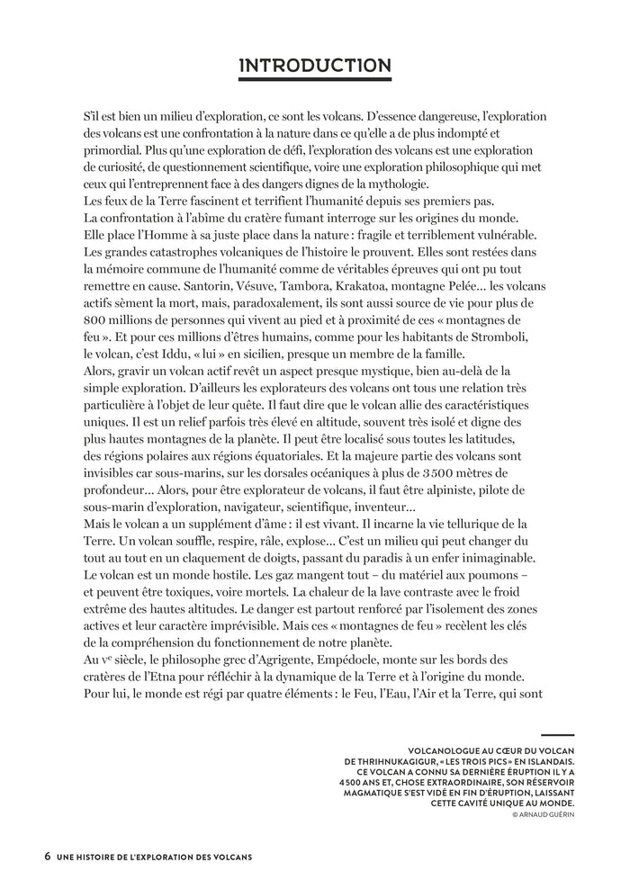 Une histoire de l'exploration des volcans