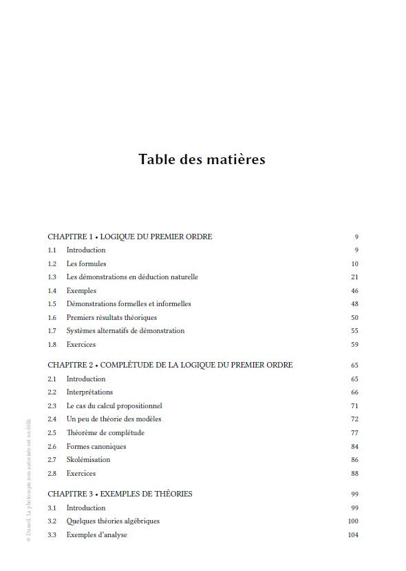 Introduction à la logique