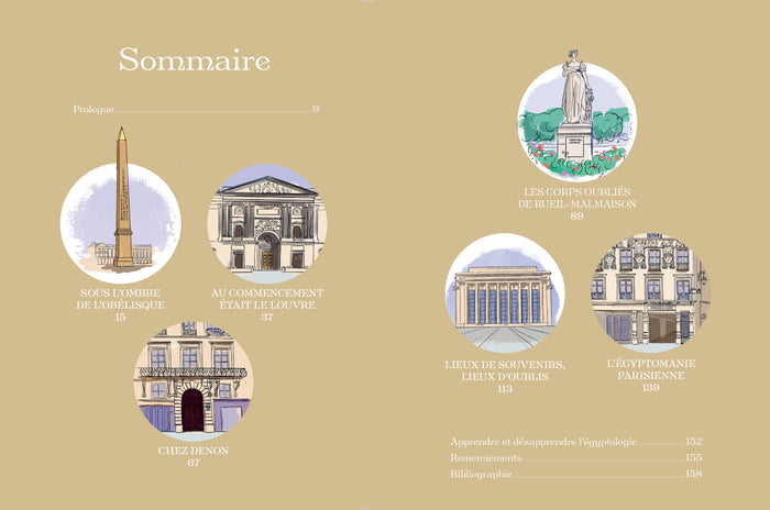 Promenades égyptologiques dans Paris