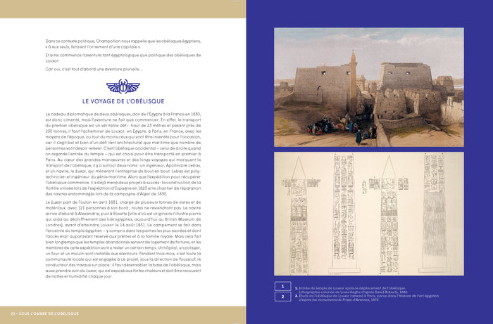 Promenades égyptologiques dans Paris