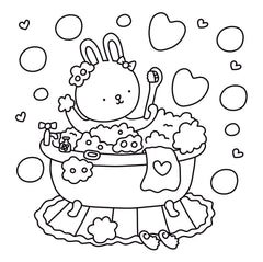 Coloriages cosy - Les petits bonheurs