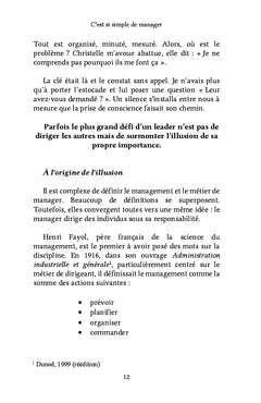 C'est si simple de manager