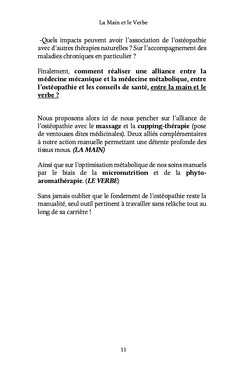 La Main et le Verbe