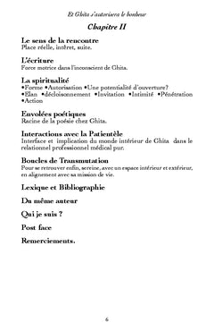 Et Ghita s'autorisera le bonheur