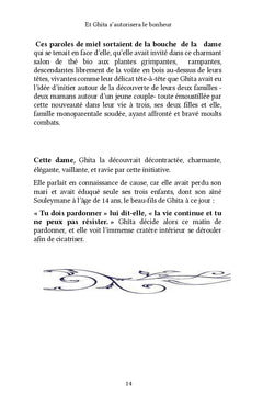 Et Ghita s'autorisera le bonheur