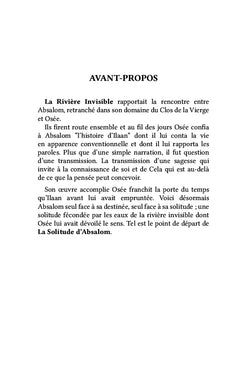 La solitude d'Absalom
