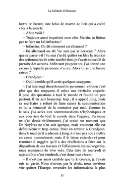 La solitude d'Absalom