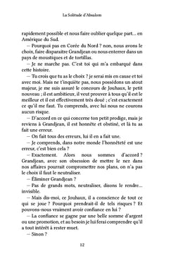 La solitude d'Absalom