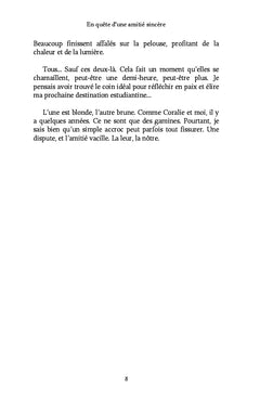 En quête d'une amitié sincère