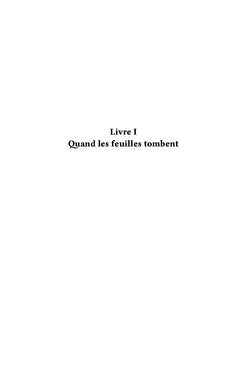 Les Saisons d'une vie