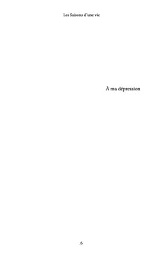 Les Saisons d'une vie