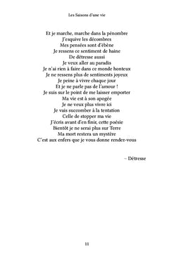 Les Saisons d'une vie