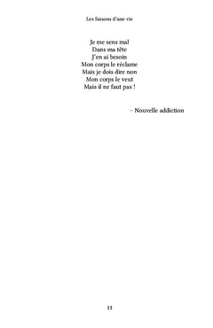 Les Saisons d'une vie