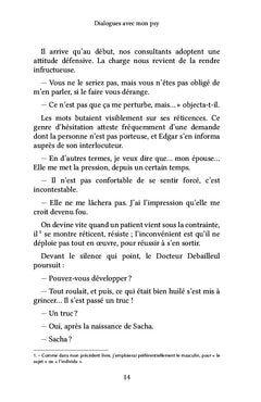 Dialogues avec mon psy